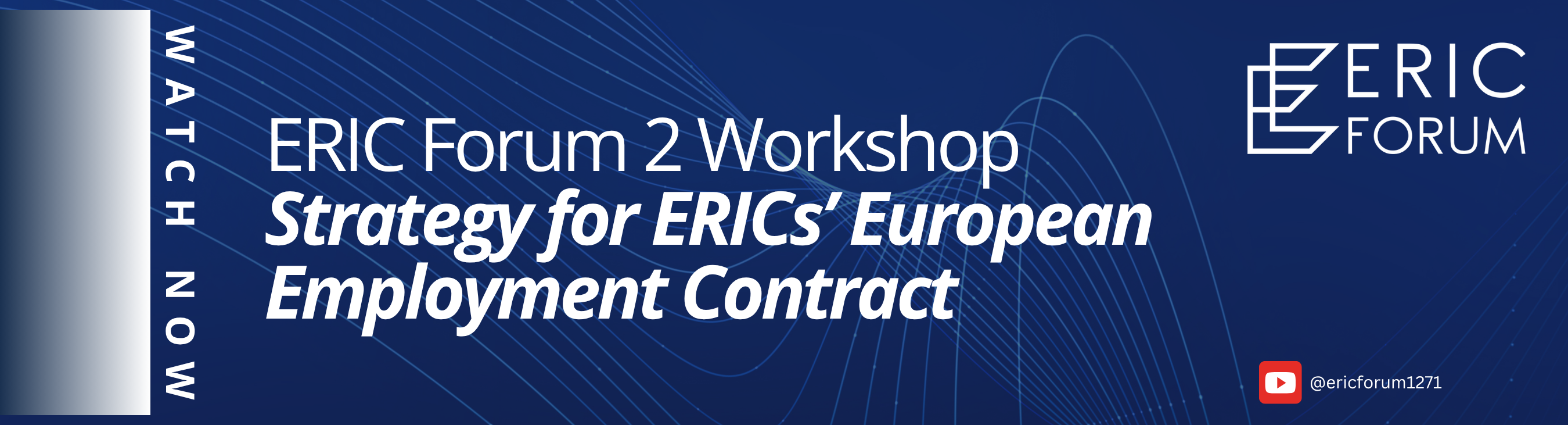 Workshop | Strategy for ERICs’ European Employment Contract